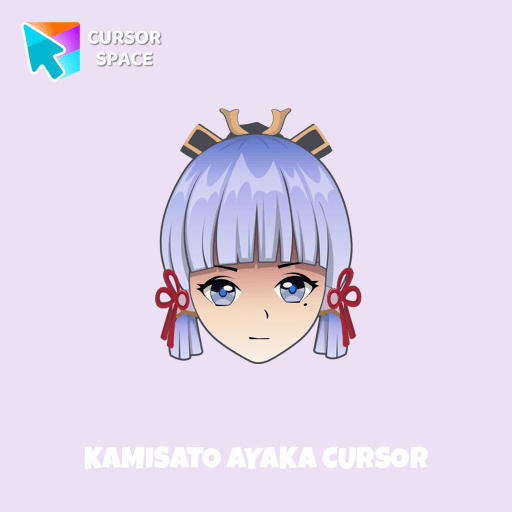 Kamisato Ayaka cursor arrow cursor